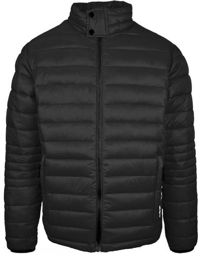 Philipp Plein Plain Padded Jacket Polyamide - Black