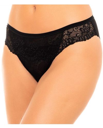 Janira Deisy Knickers Breathable Fabric And Inner Lining 1031761 - Black