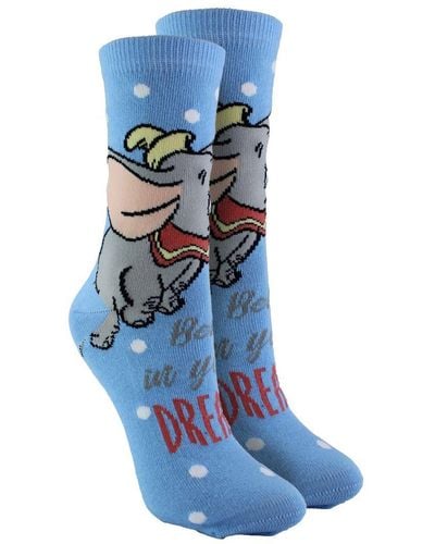 Disney Dumbo Socks - Blue