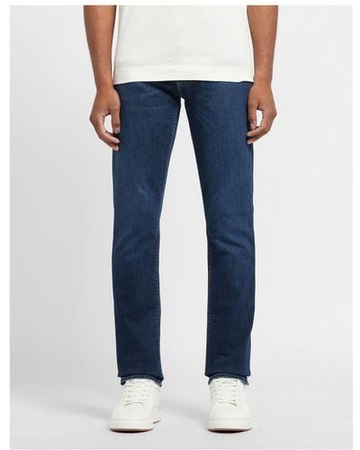 Armani J06 Stone Washed Slim Fit Jeans - Blue