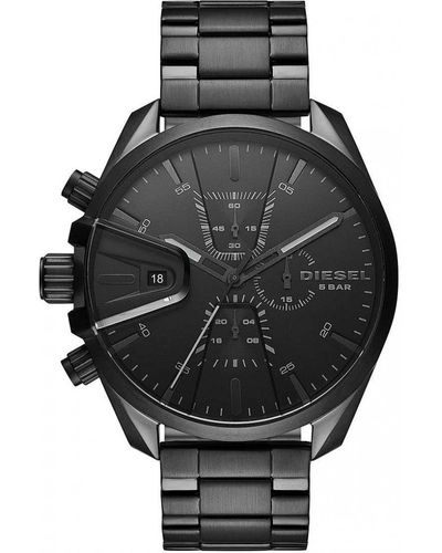 DIESEL Ms9 Watch Dz4537 Stainless Steel - Black