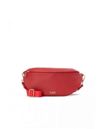 Parigi Bum Bag- Faux Leather (Archived) - Red