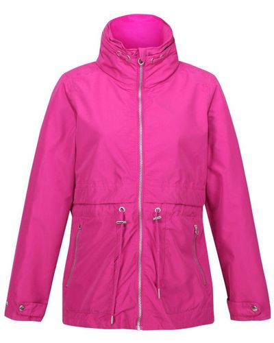 Regatta Nadira Waterproof Durable Breathable Coat - Pink