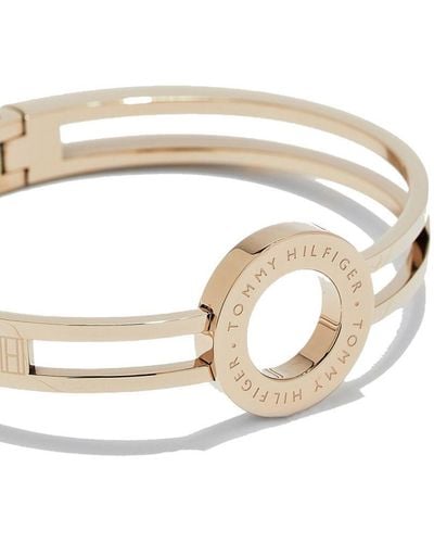 Tommy Hilfiger Stainless Steel Bangle - White
