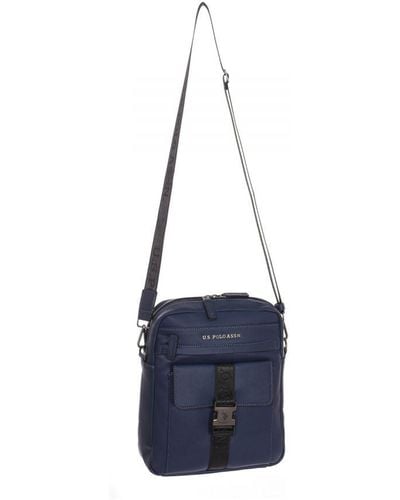 U.S. POLO ASSN. Large Shoulder Bag Biub45671Mvp - Blue