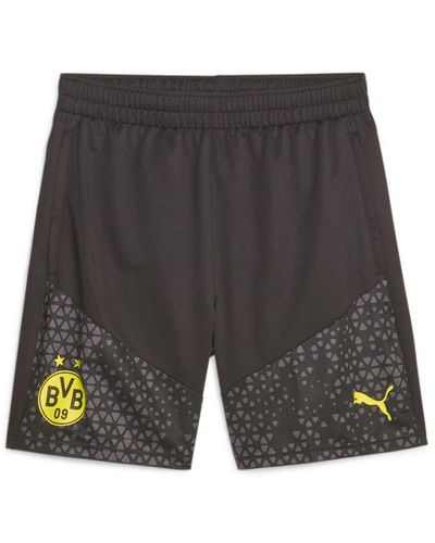 PUMA Borussia Dortmund Football Training Shorts - Grey