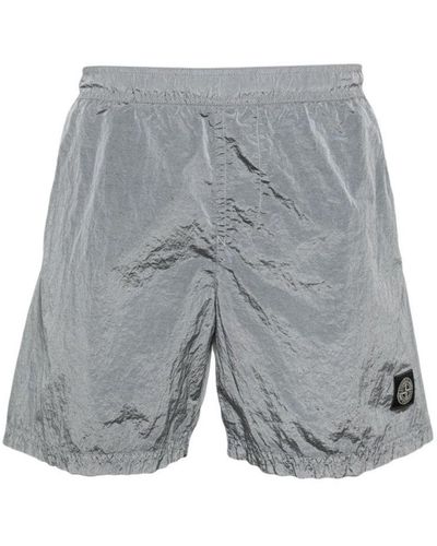 Stone Island Nylon Swim Shorts - Grey
