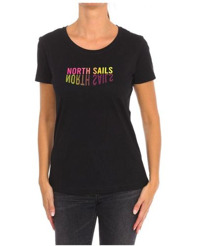 North Sails Short Sleeve T-Shirt 9024290 - Black