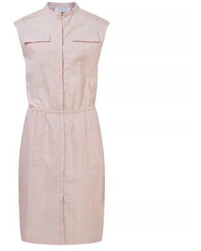 Craghoppers Ladies Nicolet Stripe Casual Dress ( Clay) - Pink
