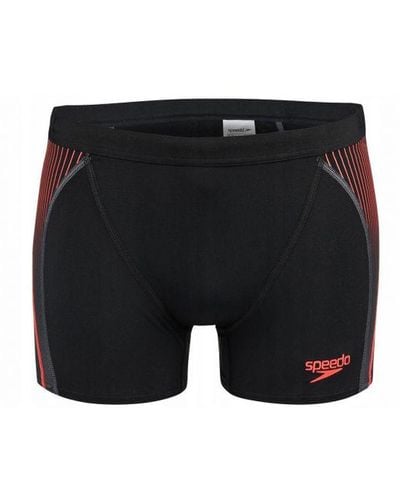 Speedo Gradient Placement Aquashorts Swimwear 8 12152C731 - Black