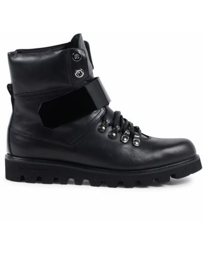 Fratelli Rossetti Short Boot 75674 Lady Galvestone Nero Leather - Black