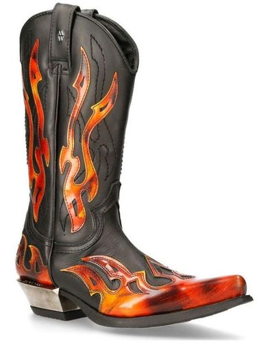 Flame motorcycle boots cheap