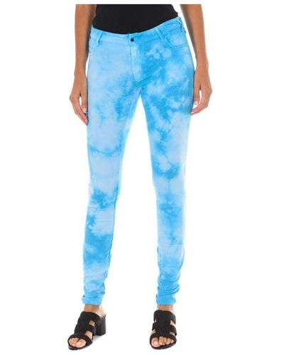 Met Trousers X-jessica Cotton - Blue