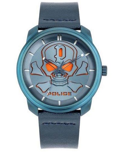 Police Horloge Pl.15714jsbl/03 - Blauw