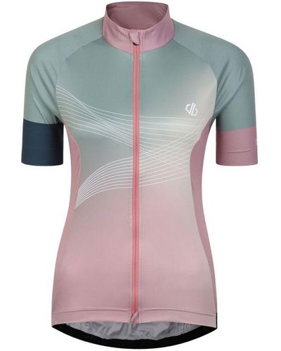 Regatta Ladies Stimulus Aep Full Zip Cycling Jersey (Lilypad) - Grey