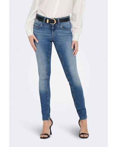 ONLY Skinny Jeans Onlblush Blauw