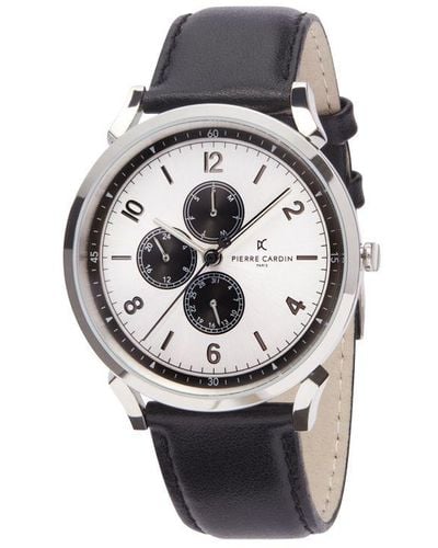 Pierre Cardin Pigalle Nine Horloge Zwart Cpi.2029 - Wit