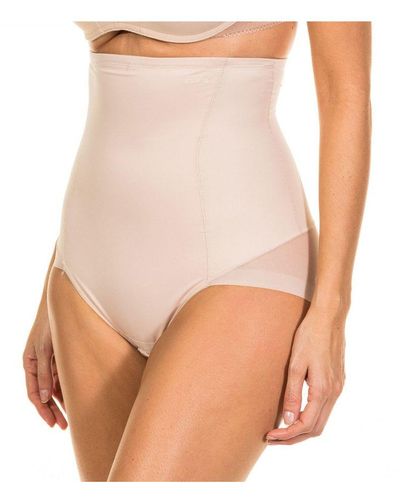 Janira Forte Plus Silhouette Girdle With Thong Effect And Maximum Reduction 1031759 - Brown