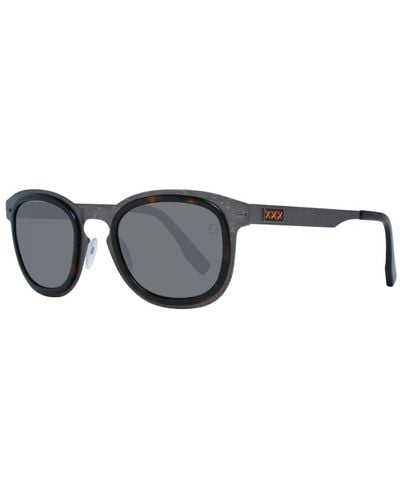 Zegna Sunglasses Zc0007 50 20d Titanium - Zwart