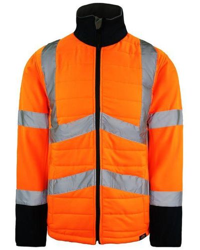 Dickies Hi-Vis Loudon Reflective Jacket - Orange
