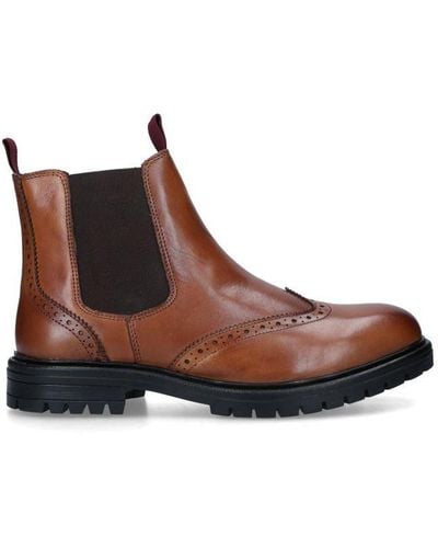 KG by Kurt Geiger Leather Preston Boots Leather - Brown