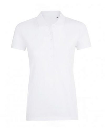 Sol's Ladies Phoenix Short Sleeve Pique Polo Shirt () - White