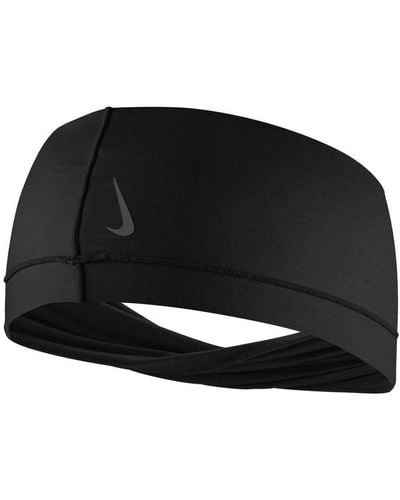 Nike Twisted Wide Band Yoga Headband - Black