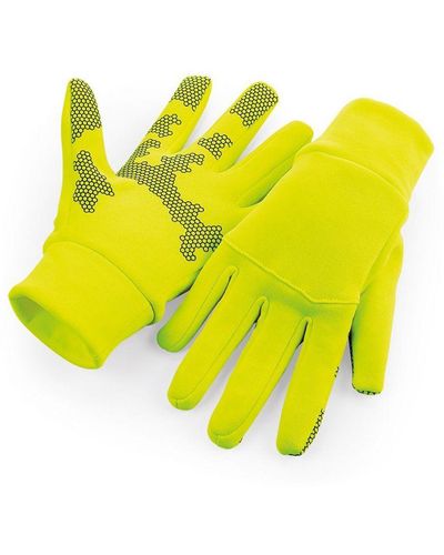 BEECHFIELD® Softshell Sporthandschoenen Voor Volwassenen Van (fluorescerend Geel)