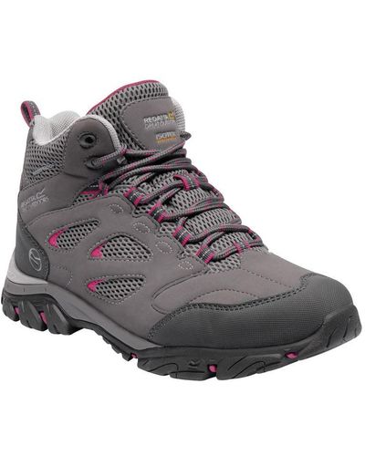 Regatta Ladies Holcombe Iep Mid Hiking Boots - Grey