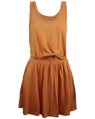 Lacoste Dress Cotton - Brown