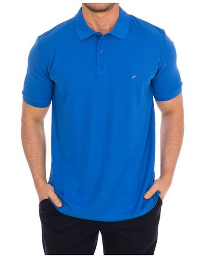 Daniel Hechter Short-Sleeved Polo Shirt 75108-181990 - Blue