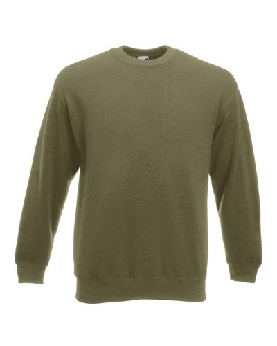 Fruit Of The Loom Premium 70/30 Set-In Sweatshirt (Classic) - Green