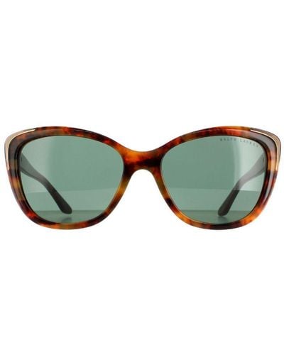 Ralph Lauren Cat Eye Havana Sunglasses - Green