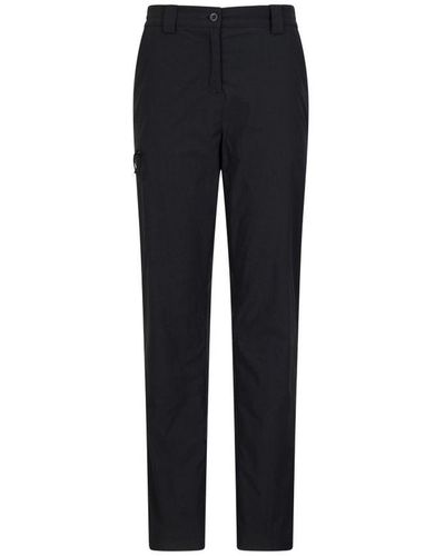 Mountain Warehouse Ladies Winter Hiker Stretch Hiking Trousers () - Black