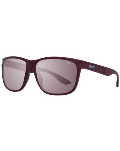 BMW Square Sunglasses With 100% Uva & Uvb Protection - Brown