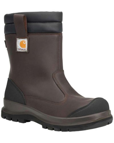 Carhartt Carter Waterproof S3 Lace Up Safety Boots - Brown
