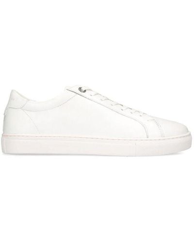 KG by Kurt Geiger Leather Fire Trainers Leather - White