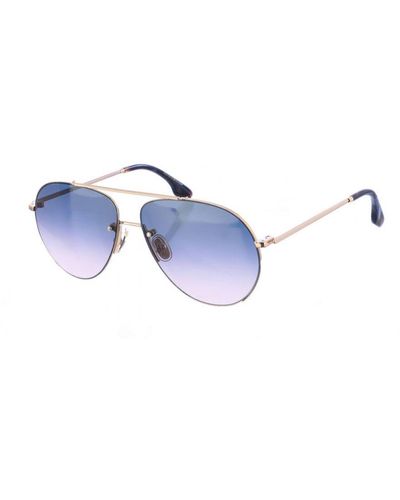 Victoria Beckham Aviator Sunglasses - Blue