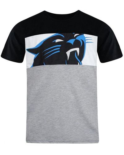 Fanatics Nfl Carolina Panthers Pannelled T-Shirt - Black