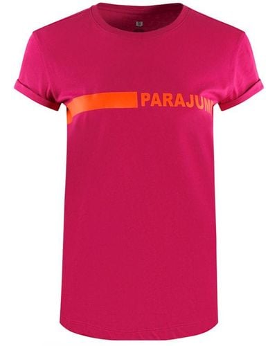 Parajumpers Space Tee Pink T-shirt - Roze