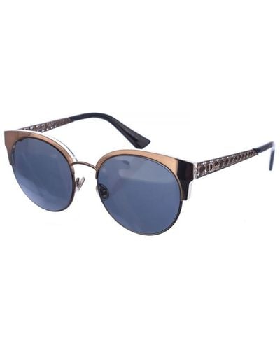 Dior Amamini Cat-Eye Metal Sunglasses - Blue