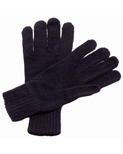 Regatta Knitted Winter Gloves () - Blue