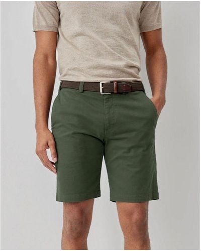 Oliver Sweeney Frades Italian Cotton Chino Shorts - Green