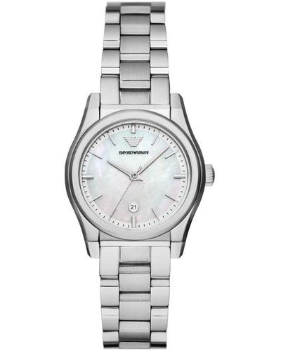 Emporio Armani Federico Watch Ar11557 Stainless Steel (Archived) - Metallic