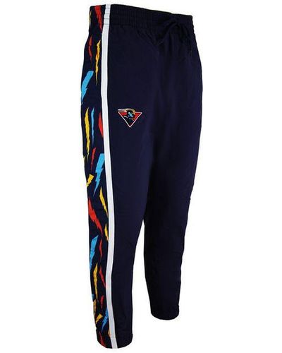 Mitchell & Ness Nba Golden State Warriors Tearaway Track Trousers - Blue