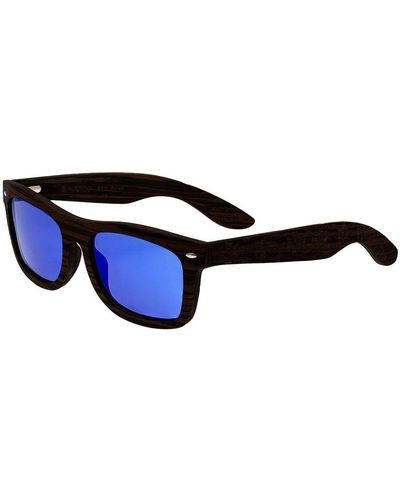 Earth Wood Maya Polarized Sunglasses - Blue