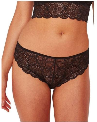Playful Promises Wwl753 Wolf & Whistle Ariana Lace Brief - Black