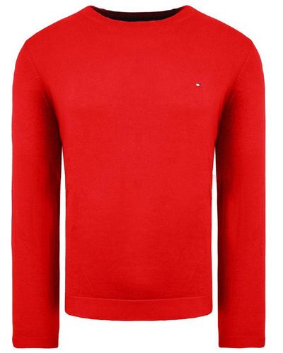 Calvin Klein Cashmere Jumper Cotton - Red
