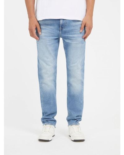 Guess Angel Slim Fit Denim Jeans - Blue