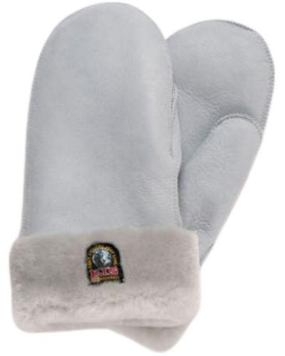 Parajumpers Shearling Mittens Shark Gloves - Grey